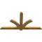 Ekena Millwork Redmond Rough Sawn Timber Gable Bracket, Western Red Cedar, 60"W x 32"H x 2"D x 4"F, 13/12 Pitch GBW060X32X0204RED00RWR - alternate 2